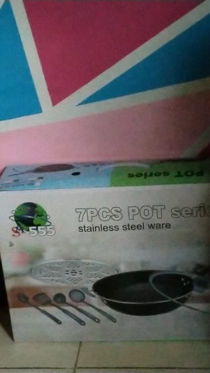 Wajan Gagang Panjang Set 7 Pcs/cook Ware Set