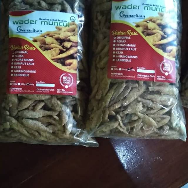

Piscoklegit_ Wader Crispy 500G