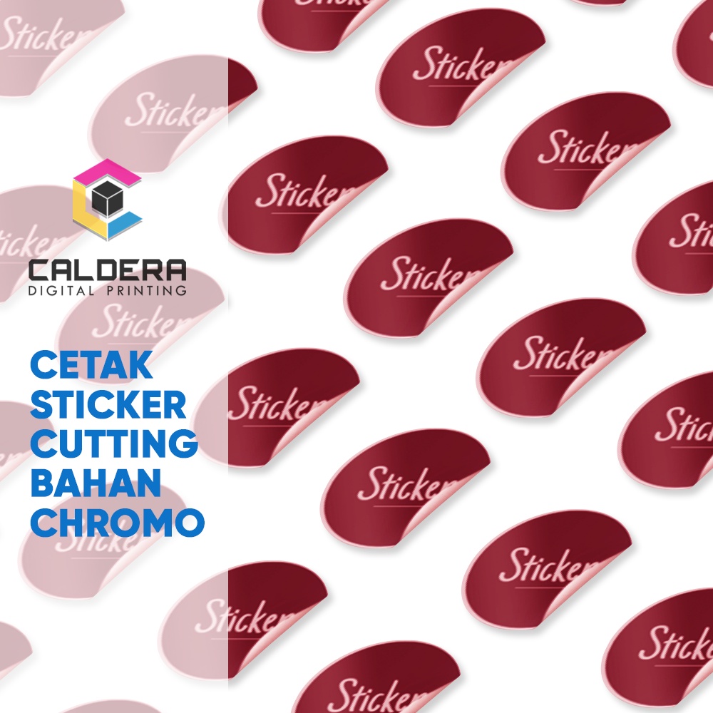 

Cetak Sticker Chromo Label Makanan Minuman Cetak Stiker Label Custom Kemasan Produk Premium Termurah Caldera Digital Printing