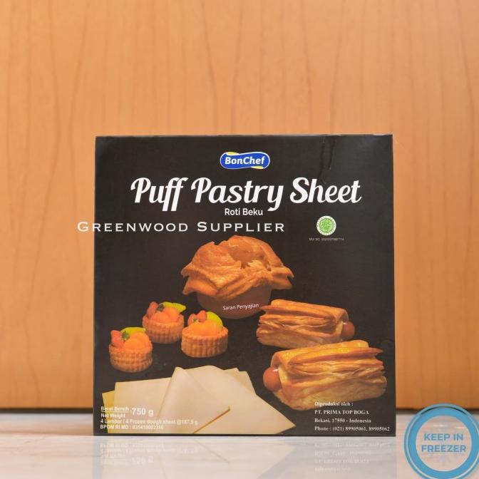 

Bonchef Puff Pastry 750G / 4 Lembar - 1 Pcs TERLARIS TERPERCAYA ORIGINAL