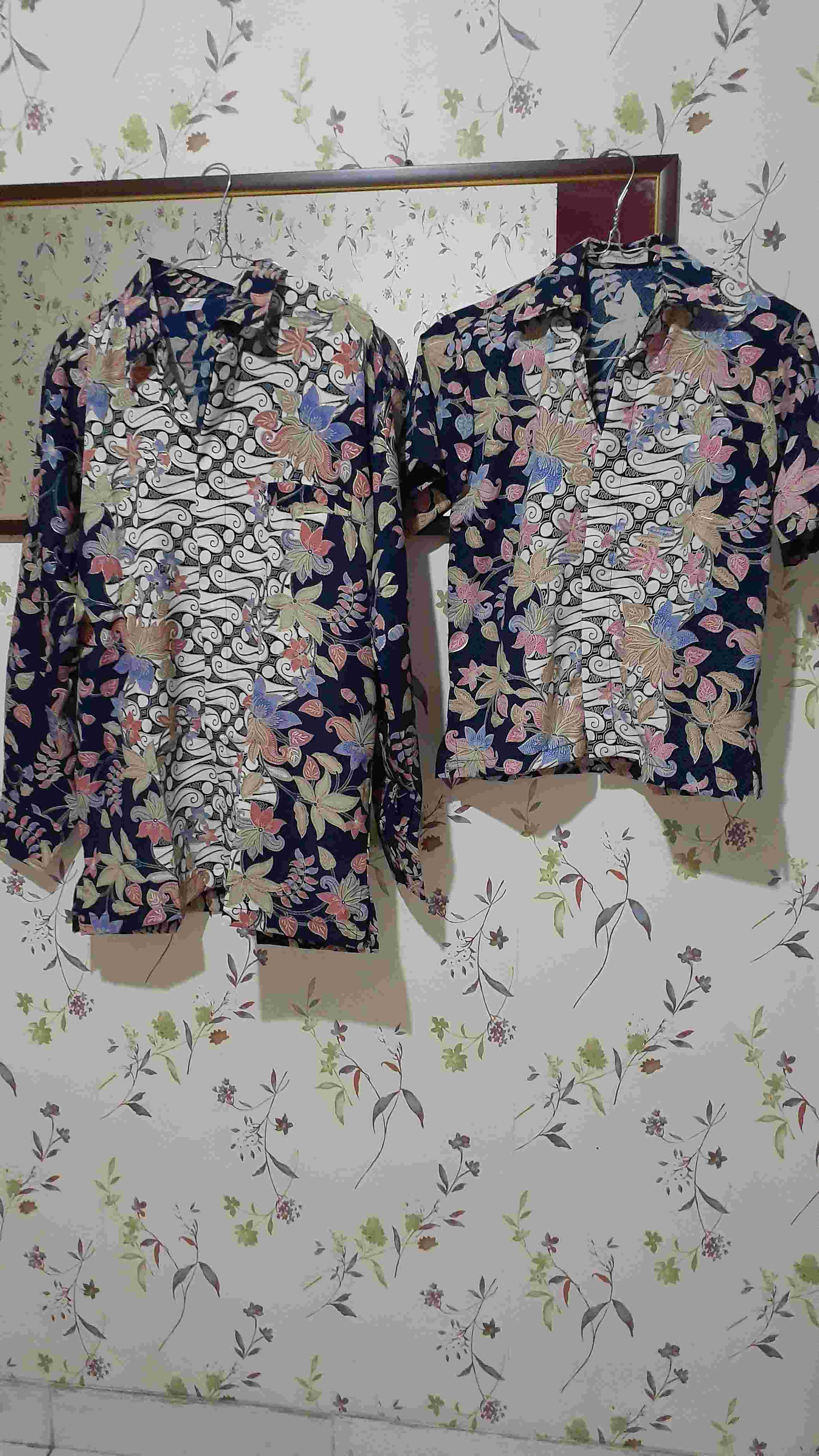 Couple Kemeja Dan Rok /couple Batik Keluarga /kemeja Batik /rok Lilit /rok Plisket / Batik Anak