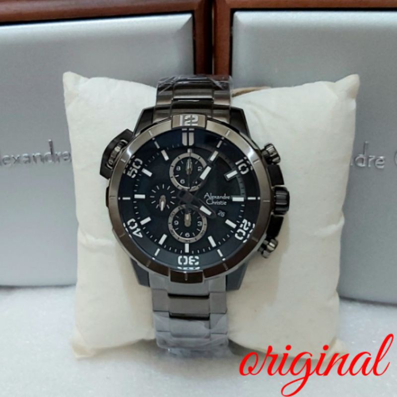ALEXANDRE CHRISTIE PRIA 6554 JAM TANGAN PRIA