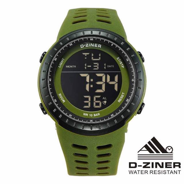 Jam Tangan Pria D-Ziner Original Water Resist Garansi 1 Tahun