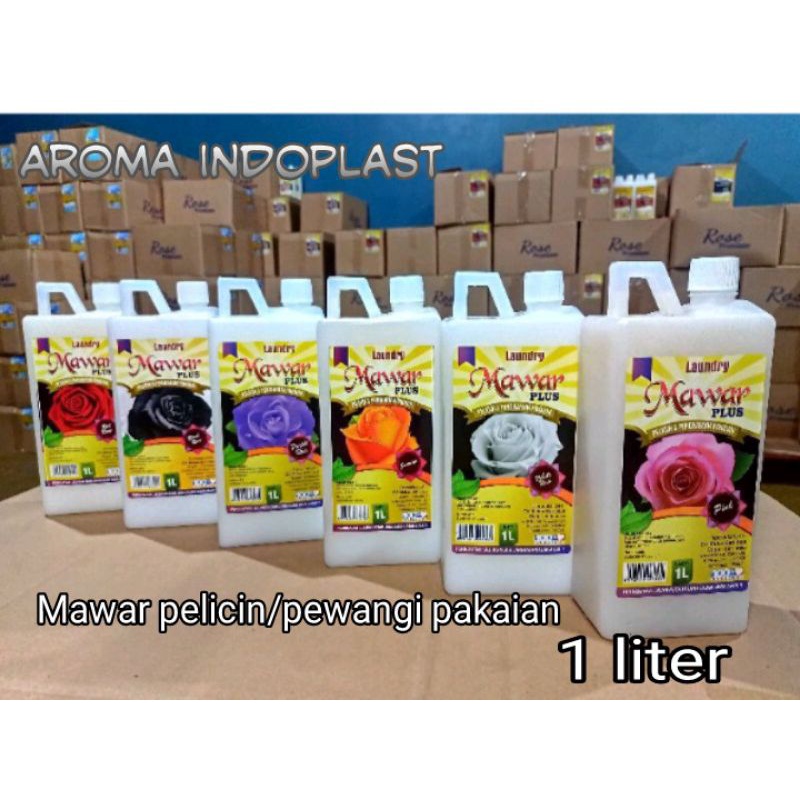 	 Mawar 1 liter 6 varian pewangi strika pakaian	