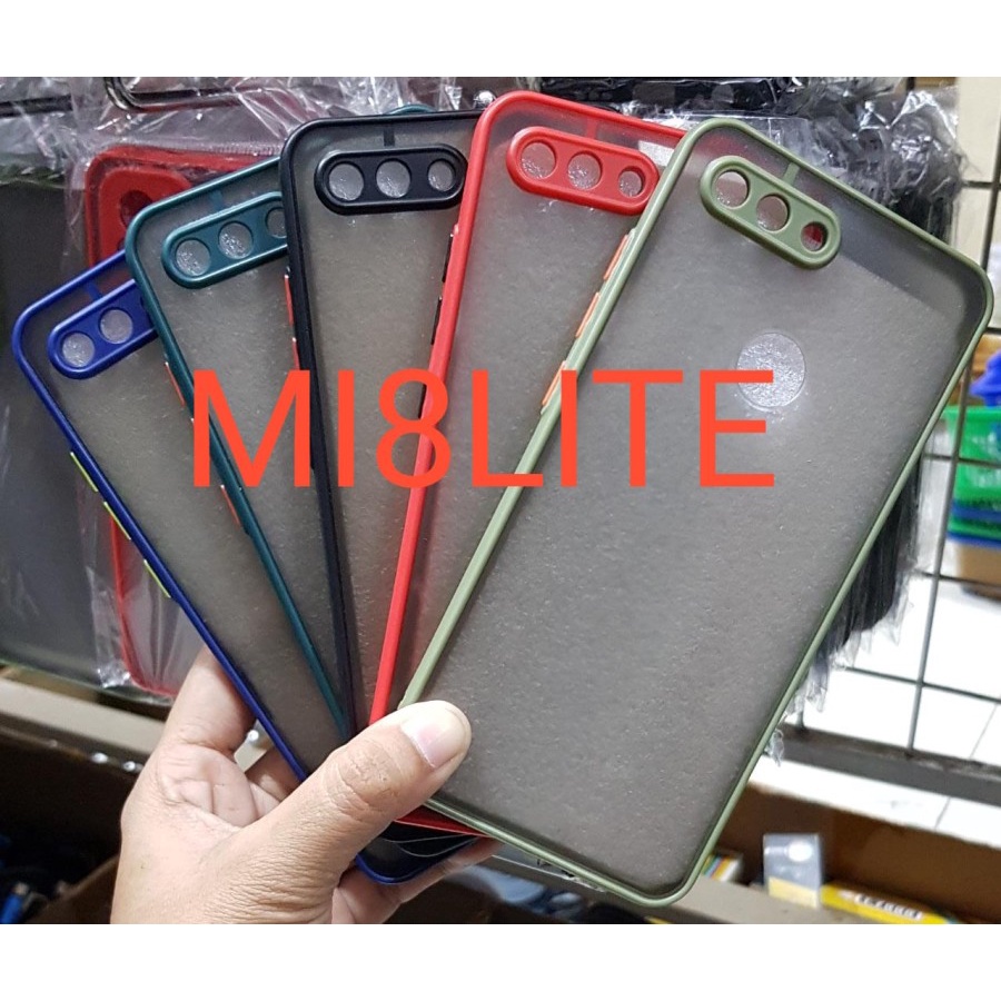 XIAOMI MI 8 LITE Case Matte Fuze Case Dove Macaron Doff Hardcase Murah