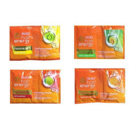 ✨NAGIHI✨ Sampo Makarizo Hair Energy / Shampo Makarizo Conditioning / Makarizo Hair Energy Fibertherapy Sachet 10mL (2x5mL)