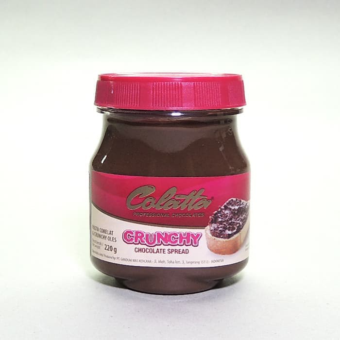 

Colatta Crunchy Chocolate Spread - Selai Coklat Crunchy 220gram