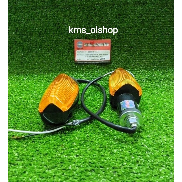 Lampu Sen Assy Depan / Belakang Mega Pro Front Rear Winker Assy Megapro Win (1 set/2 pcs)