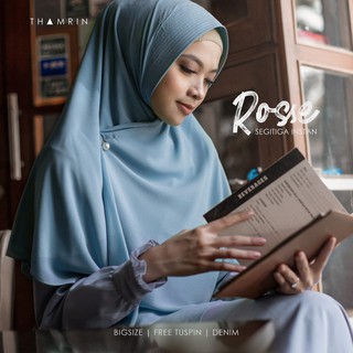 Jilbab Instan Khimar Rosse Ori Thamrin #1