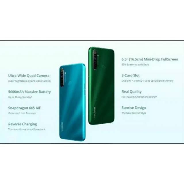 realme 5i ram 3gb 32gb baterai 5000 mah garansi resmi realme 1th bisa tukar tambah