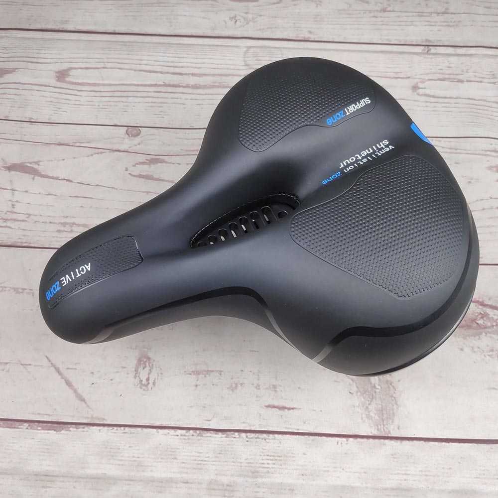 Sadel Sepeda Bike Saddle Leather Model Absorber Ball / Sadel Sepeda Roadbike Mtb Velo Onthel Fixie Gunung Bmx Empuk Lebar Anti Pegal / Sedel Sadel Sepeda Lipat Silicon Model Absorber Ball / Cover Sadel Sepeda Gel Pad Cushion Busa Kualitas Premium Murah