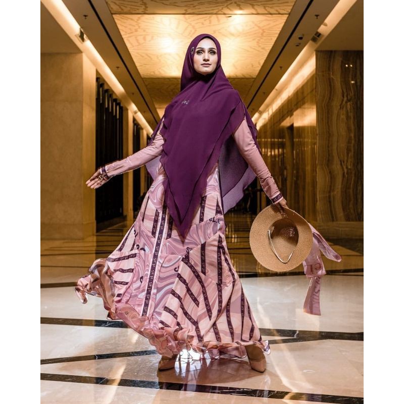 Charlota Set Syar'i by Lina Sukijo | eL eS