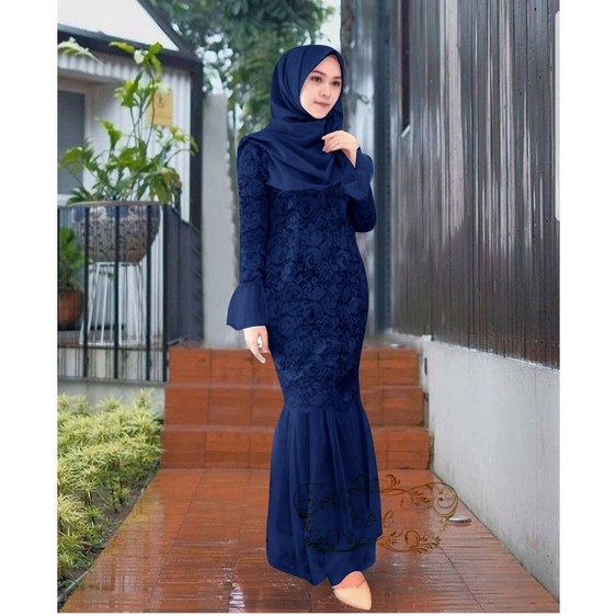 MAXI CHRISTALIA BRUKAT mF / DRESS DUYUNG BRUKAT