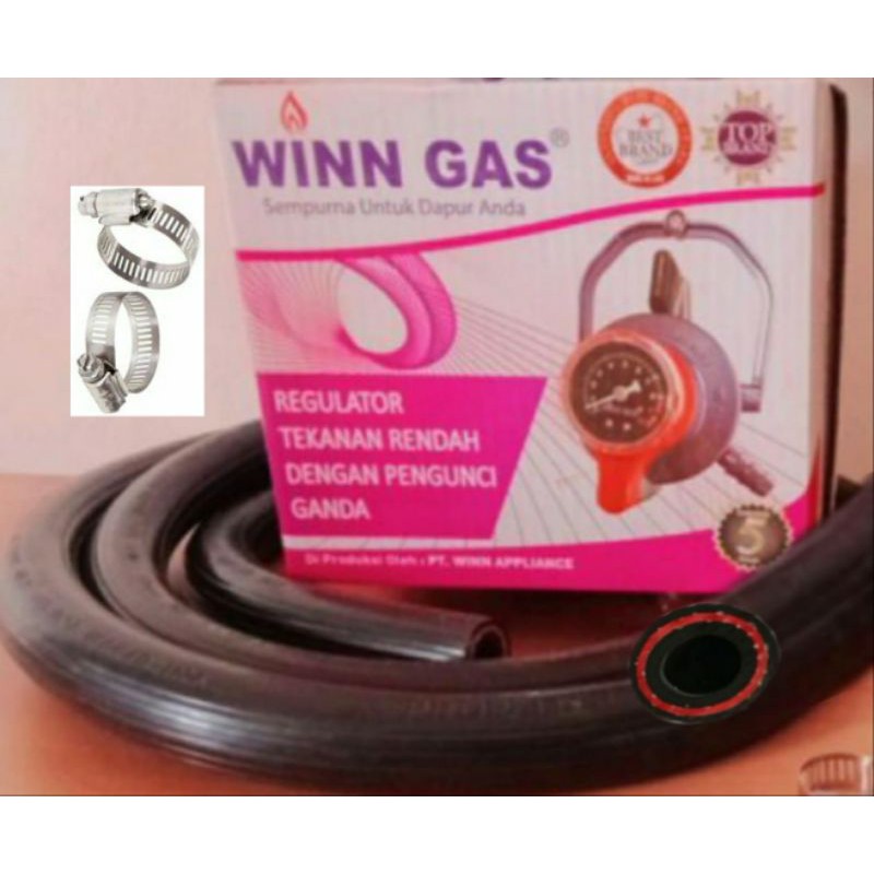 Winn  Gas ,  W 900 M , Win Gas ,  Selang Gas LPG  3 Lapis Asli Ori