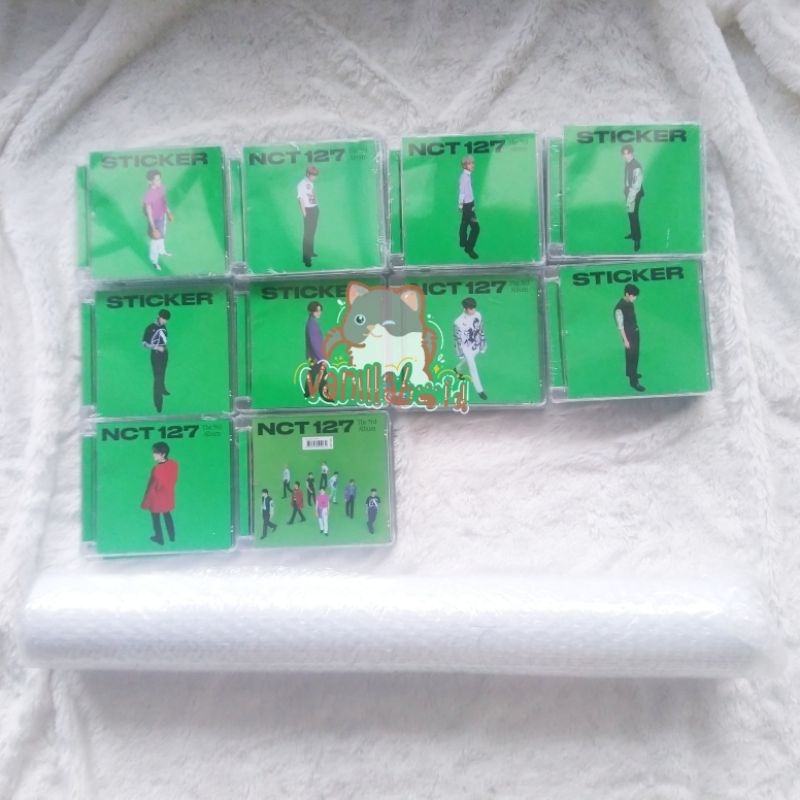 ALBUM NCT127 NCT 127 STICKER JEWEL CASE SEALED PILIH COVER TAEYONG JAEHYUN JUNGWOO JOHNNY HAECHAN MA