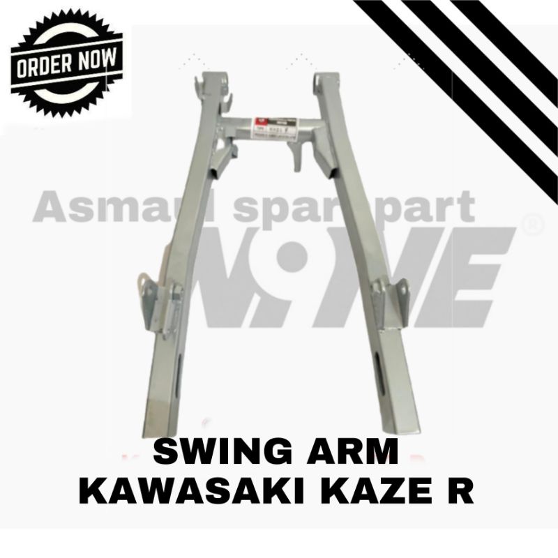 Fork Swing Arm arem Supitan Lengan Ayun Kaze R Kazer Model Ori Tebal Silver Murah