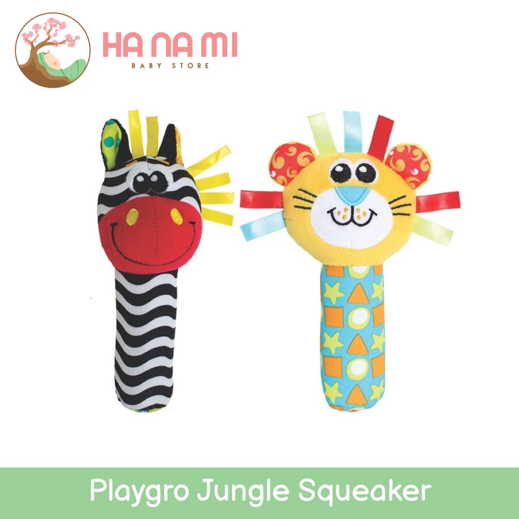 Playgro Jungle Squeaker - Mainan Bayi