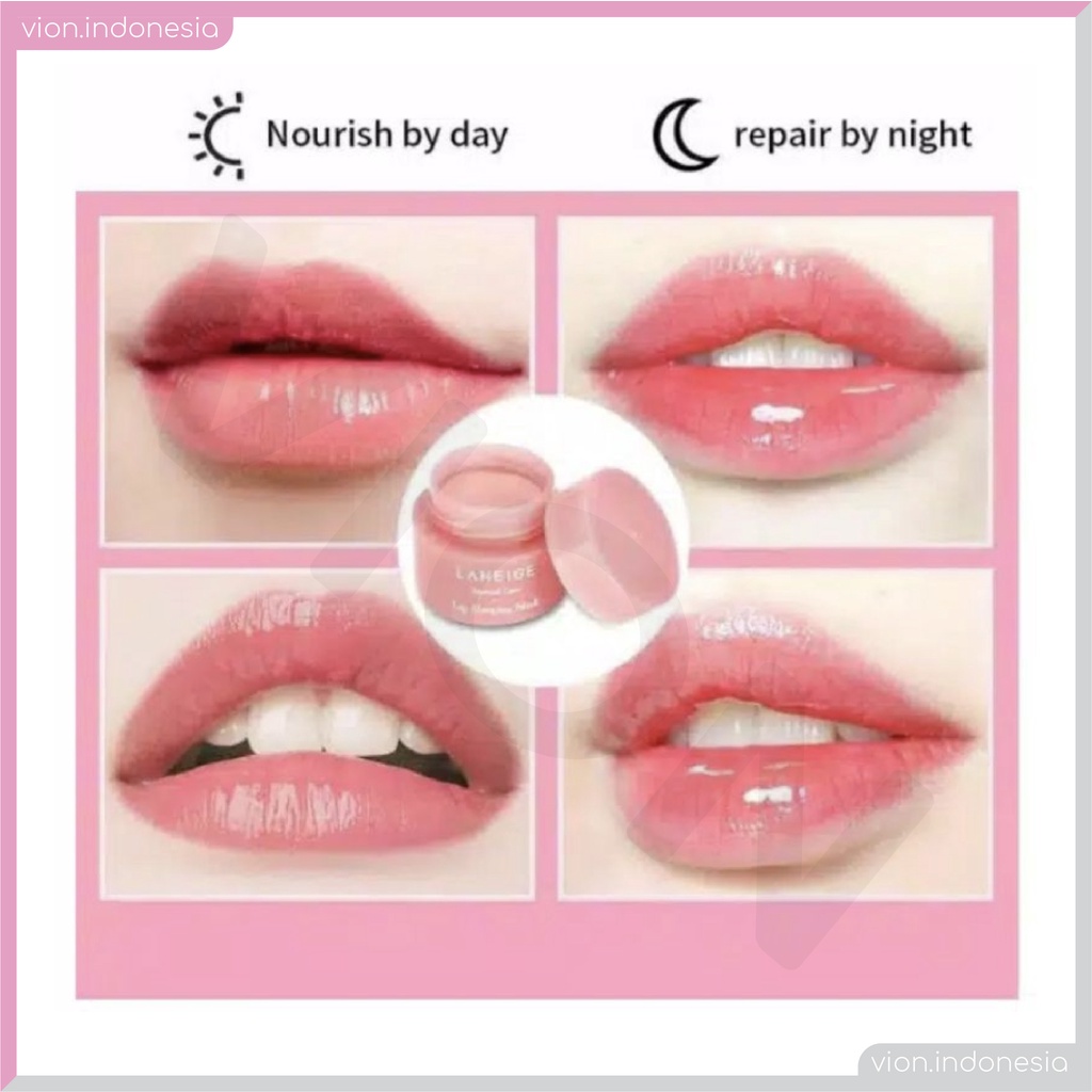 [BRAND SUPER SALES] LANEIGE Lip Sleeping Mask Night Sleep 3gr Maintenance Lip Balm Pink Korea LN001
