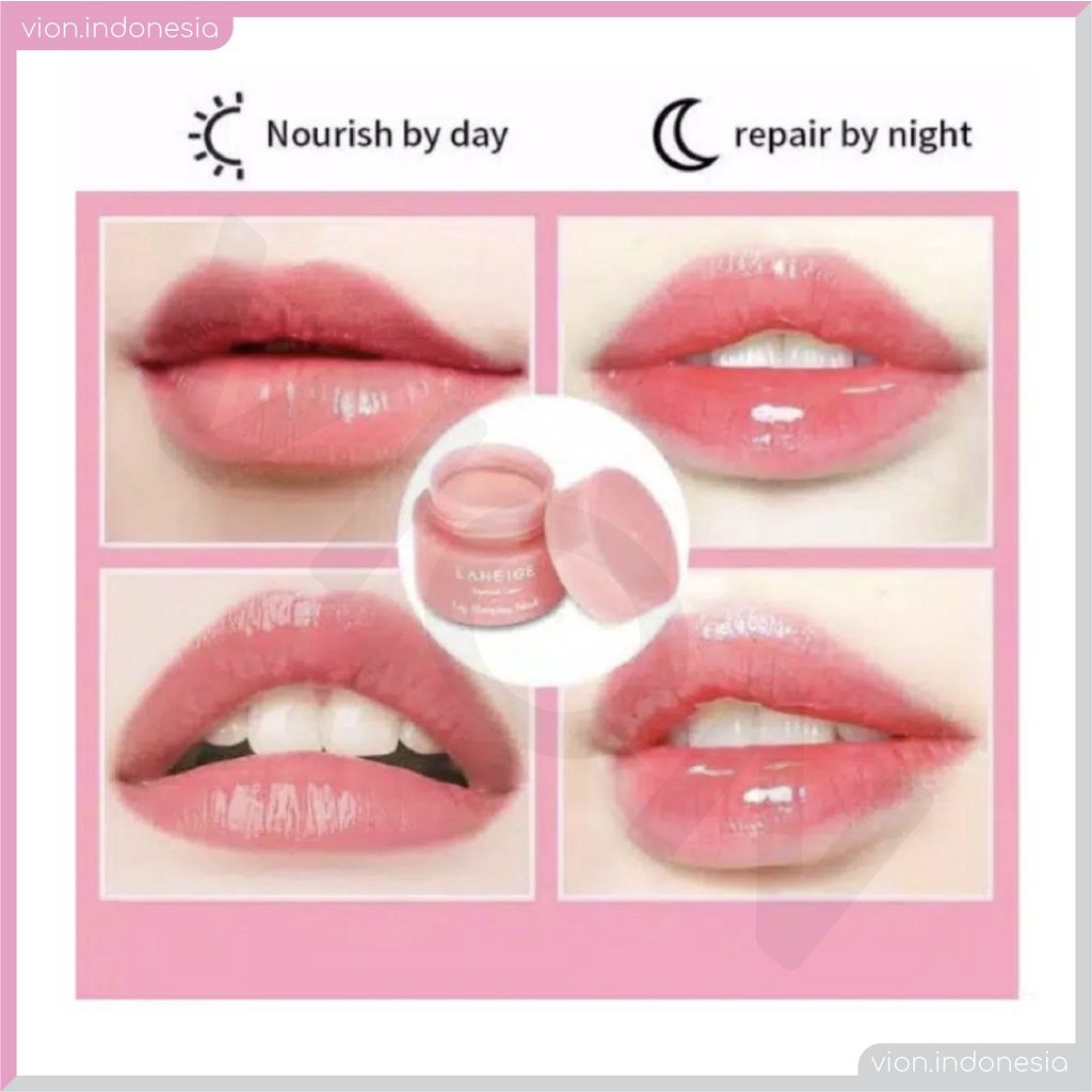 LANEIGE Lip Sleeping Mask Night Sleep 3gr Maintenance Moistened Lip Balm Pink Korea LN001