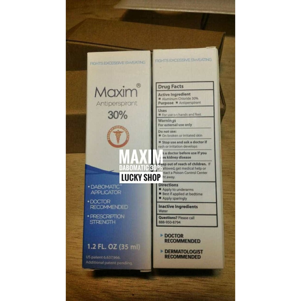 Maxim Roll On Antiperspirant Dabomatic 30%