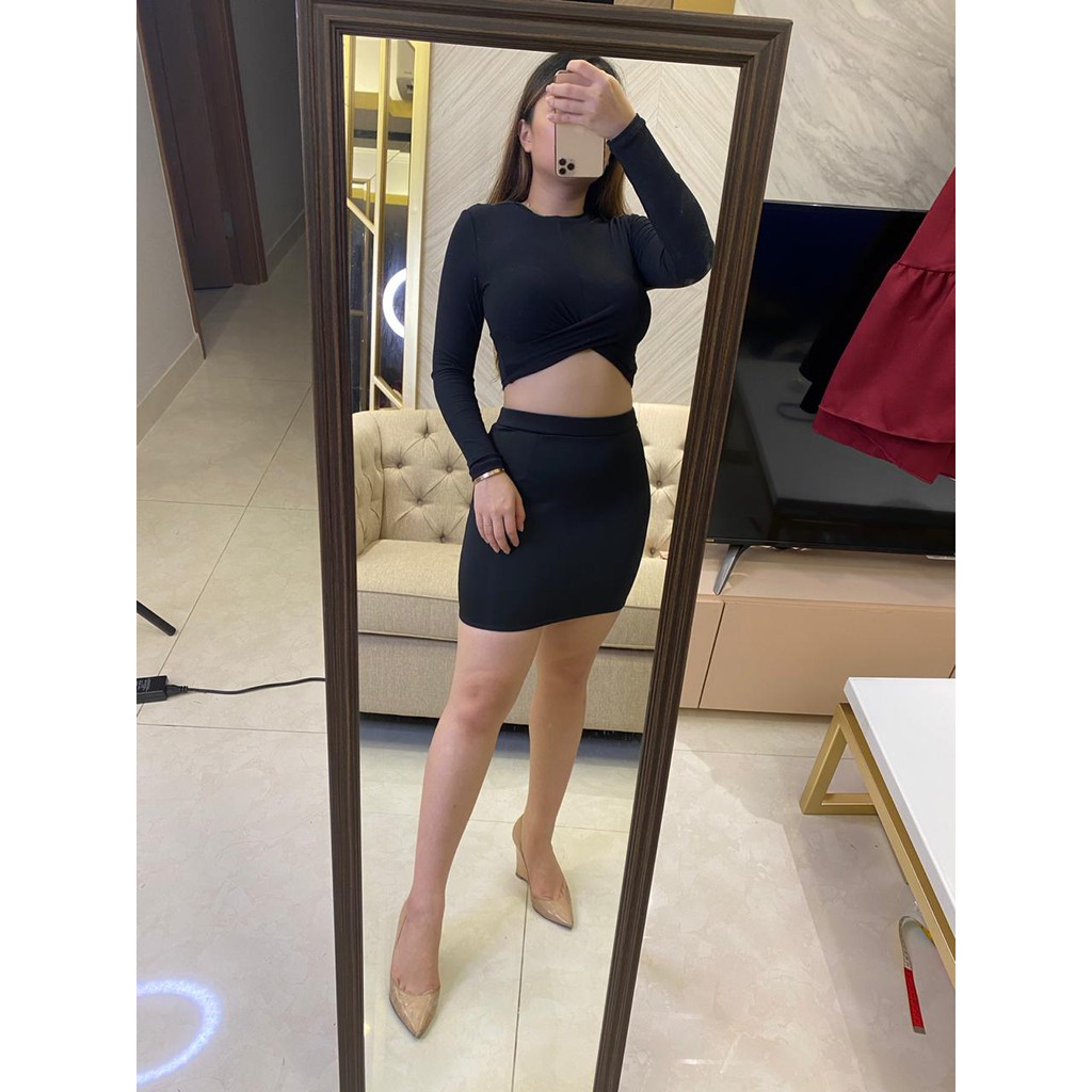 [VM] - rok mini /rok mini span scuba/fashion rok wanita Jessica Collection 524#