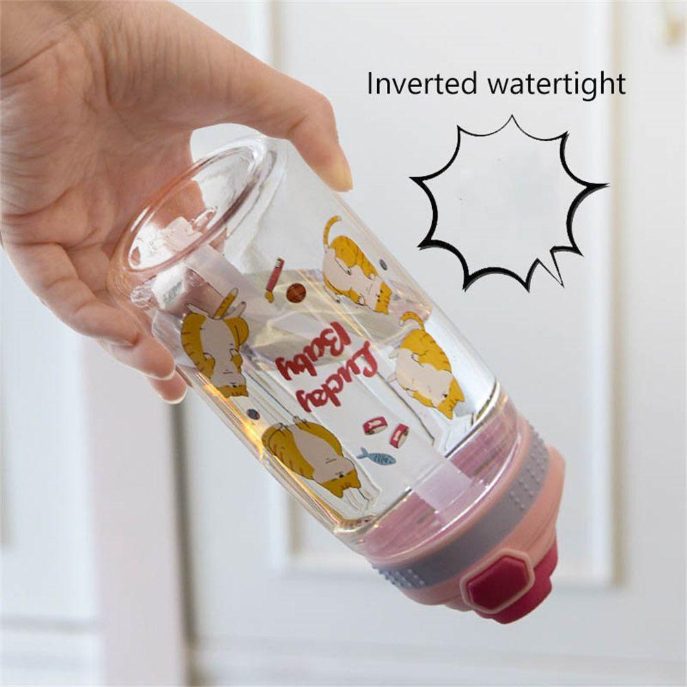 TOP Botol Air Minum Kreatif Anak Portable Lucu Kartun Tk Cangkir Jerami