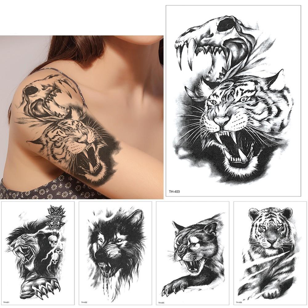 [ Part 4 ] Sticker tatoo termporary temporer ukuran sedang 21x15 cm waterproof tempel