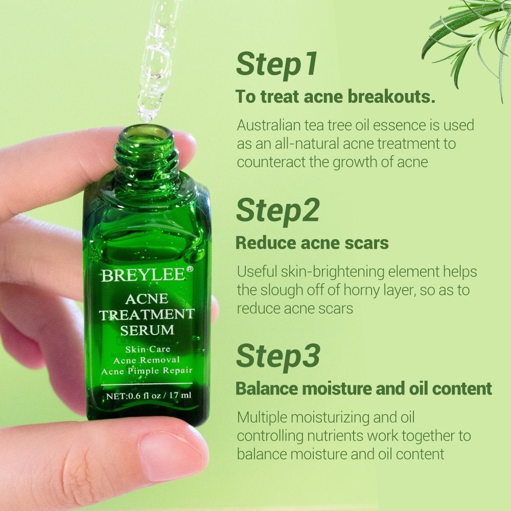 BREYLEE Acne Serum Treatment - Wajah Berjerawat (17ml)