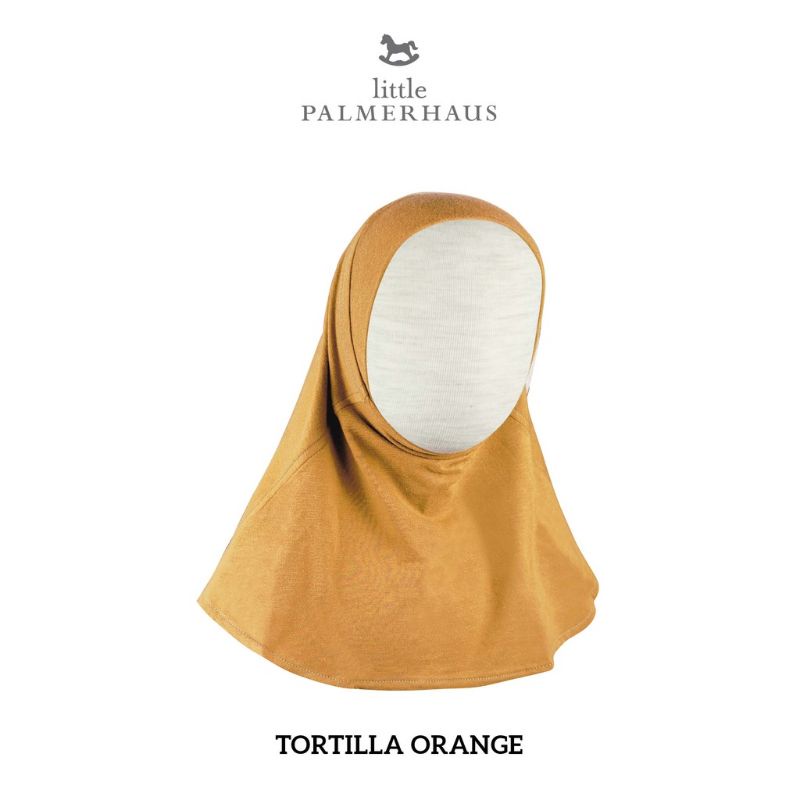 LITTLE PALMERHAUS - INSTANT HIJAB (HIJAB BAYI & ANAK)-Tortila Orange