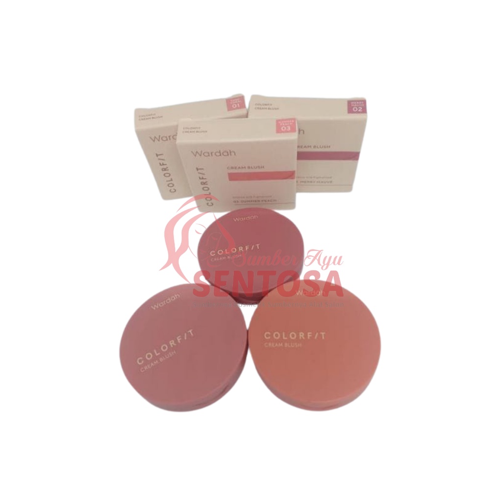 WARDAH COLORFIT CREAM BLUSH