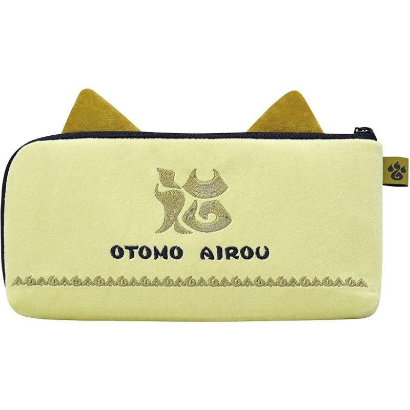 HORI Monster Hunter Rise Hand Pouch for Nintendo Switch (Otomo Airou)