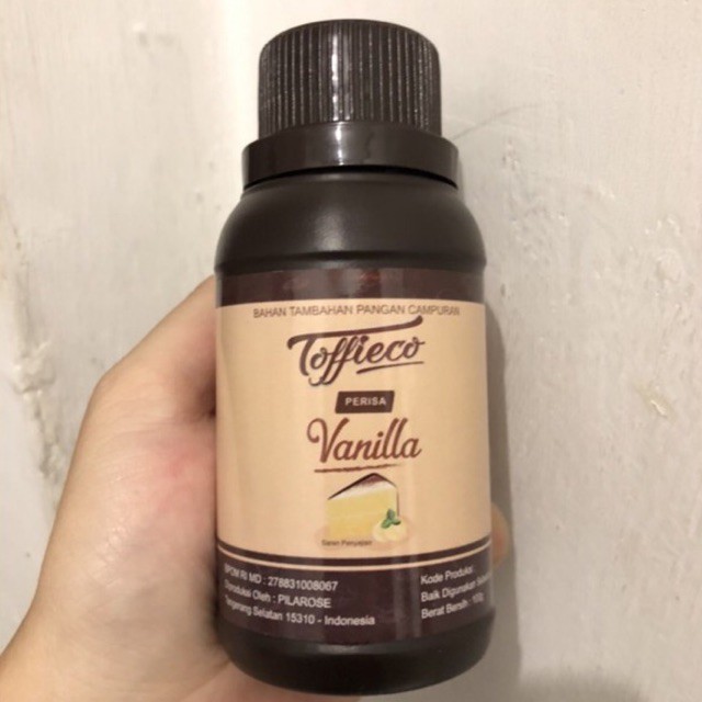 

100 GR Toffieco Vanilla Pasta / Vanilla Pasta Toffico / Tofico