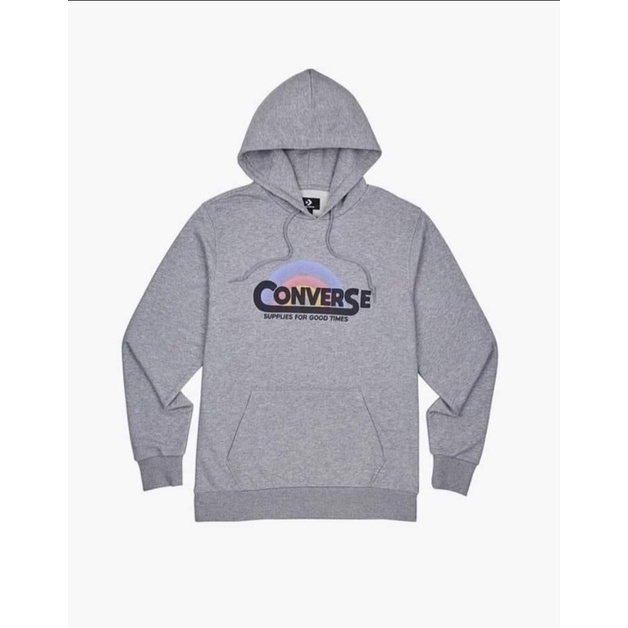 hoodie converse script grey size L