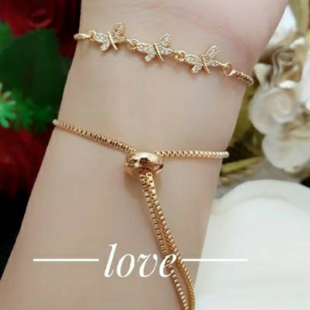Gelang xuping serut