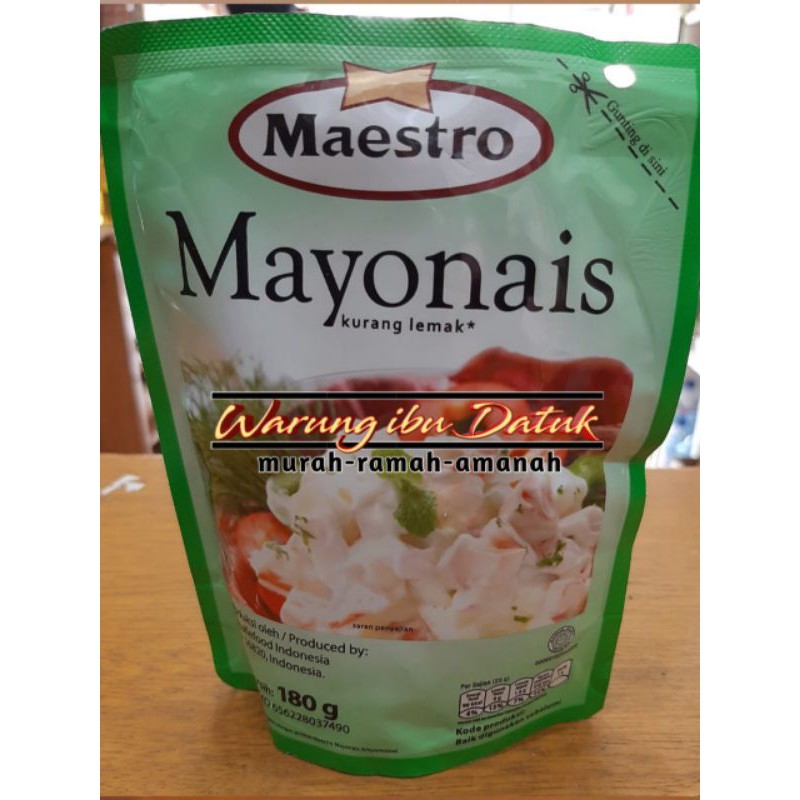 

Mayonaise merk MAESTRO 180g