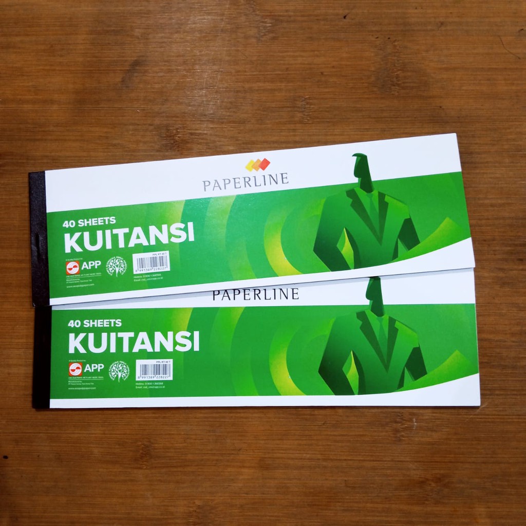 

KWITANSI SEDANG SIDU KT 40 T / KWITANSI SEDANG PAPERLINE KT 40 T