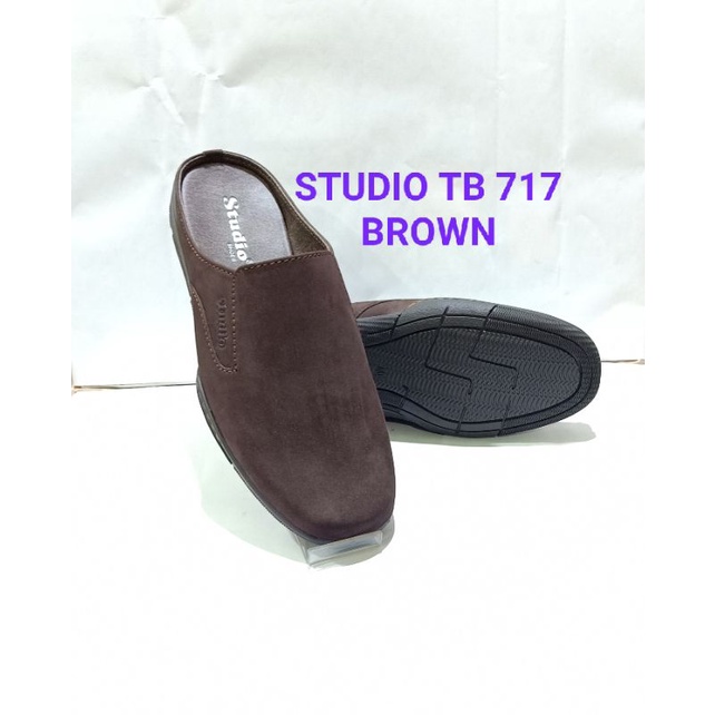 SENDAL SEPATU STUDIO TB 717 BROWN