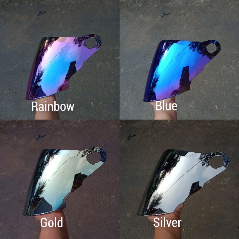 kaca helm visor flat venom - ink cx22 - romeo - 2vision - kaca venom 2vision - ink cx22