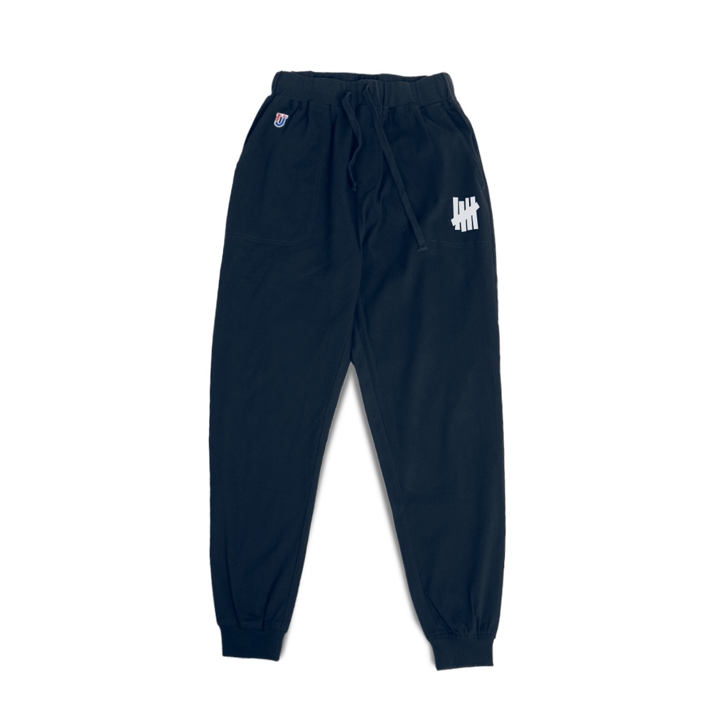 Undefeated U Logo Chino Jogger Pants Navy