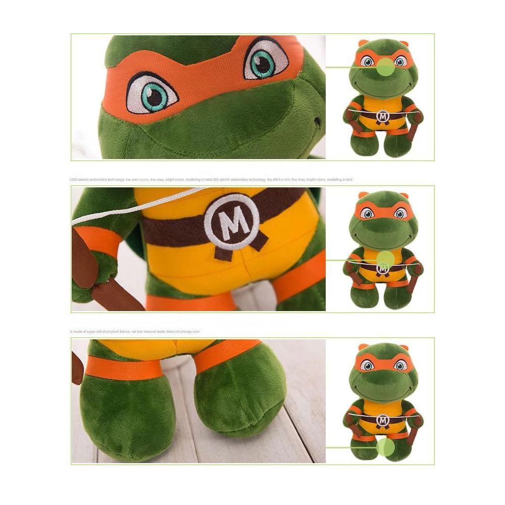 Needway Ninja Turtles Kawaii Lucu Lembut Mainan Anak Hadiah Donatello Anime Boneka Plush Doll Boneka Mainan