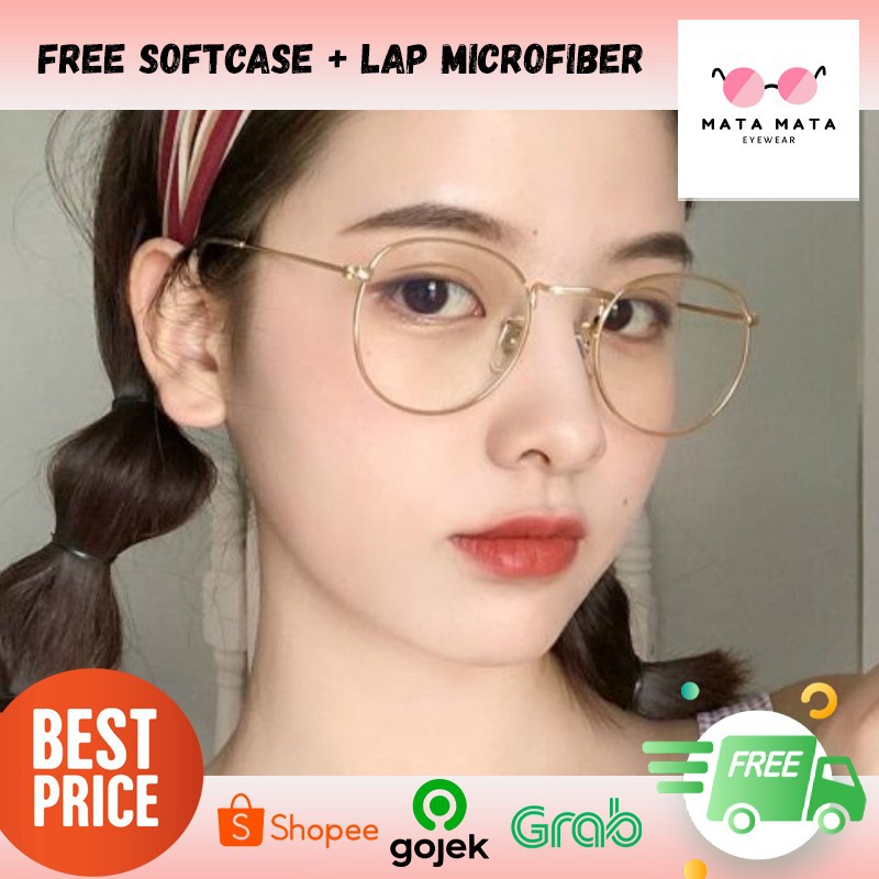 Frame Kacamata YUMA Dewasa Oenni Oppa Korea Kacamata Dewasa Wanita Kacamata Dewasa Unisex