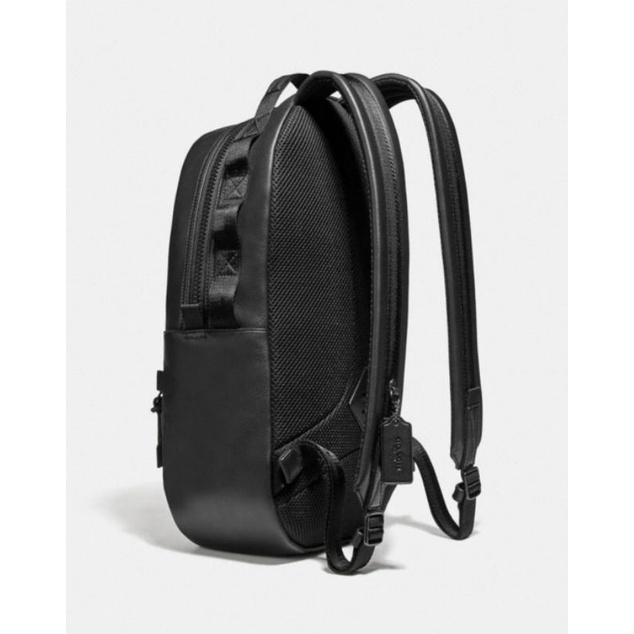 Coach Backpack Pacer Signature Canvas Patch (C87988)