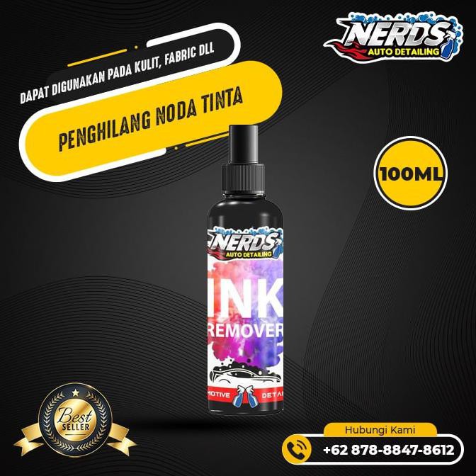 

BARU. Ink Remover (Penghilang Noda tinta pada jok kulit/kain)
