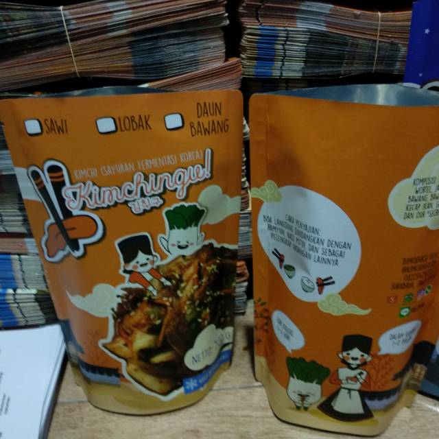 

Kemasan paper foil paper metalize