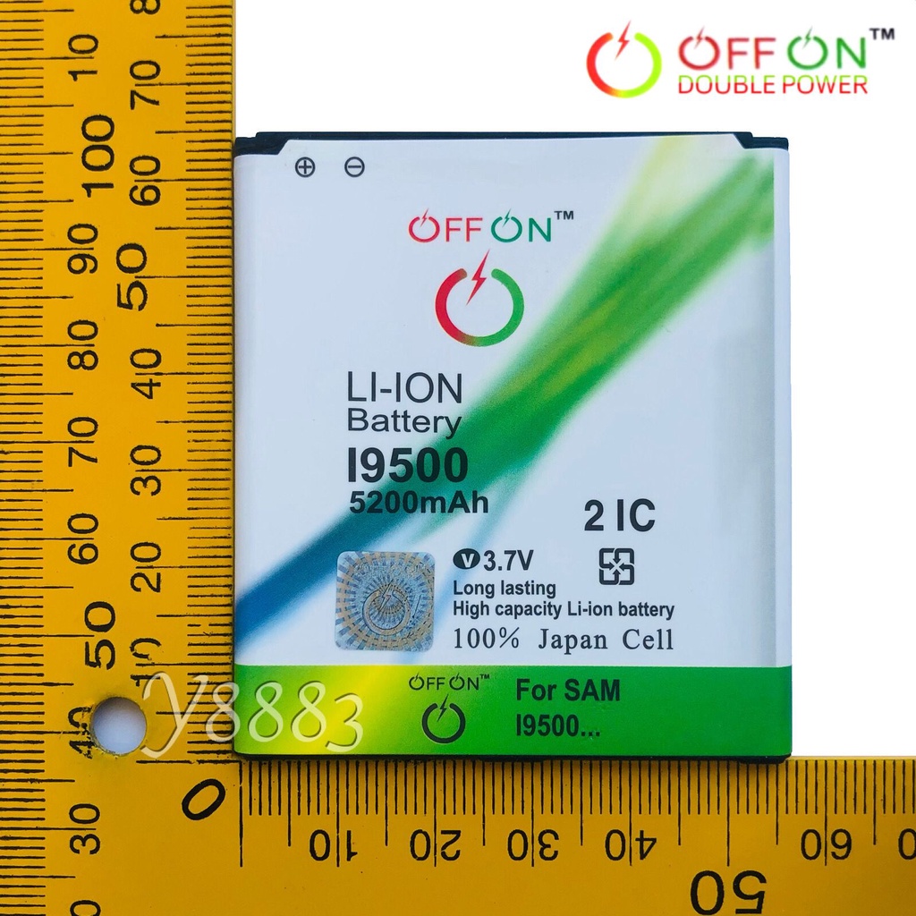 OFFON i9500 Baterai Battery Samsung Galaxy S4 i9500 i9502 i9505 i9508 i9295 i337 i545 i959 Batre i95