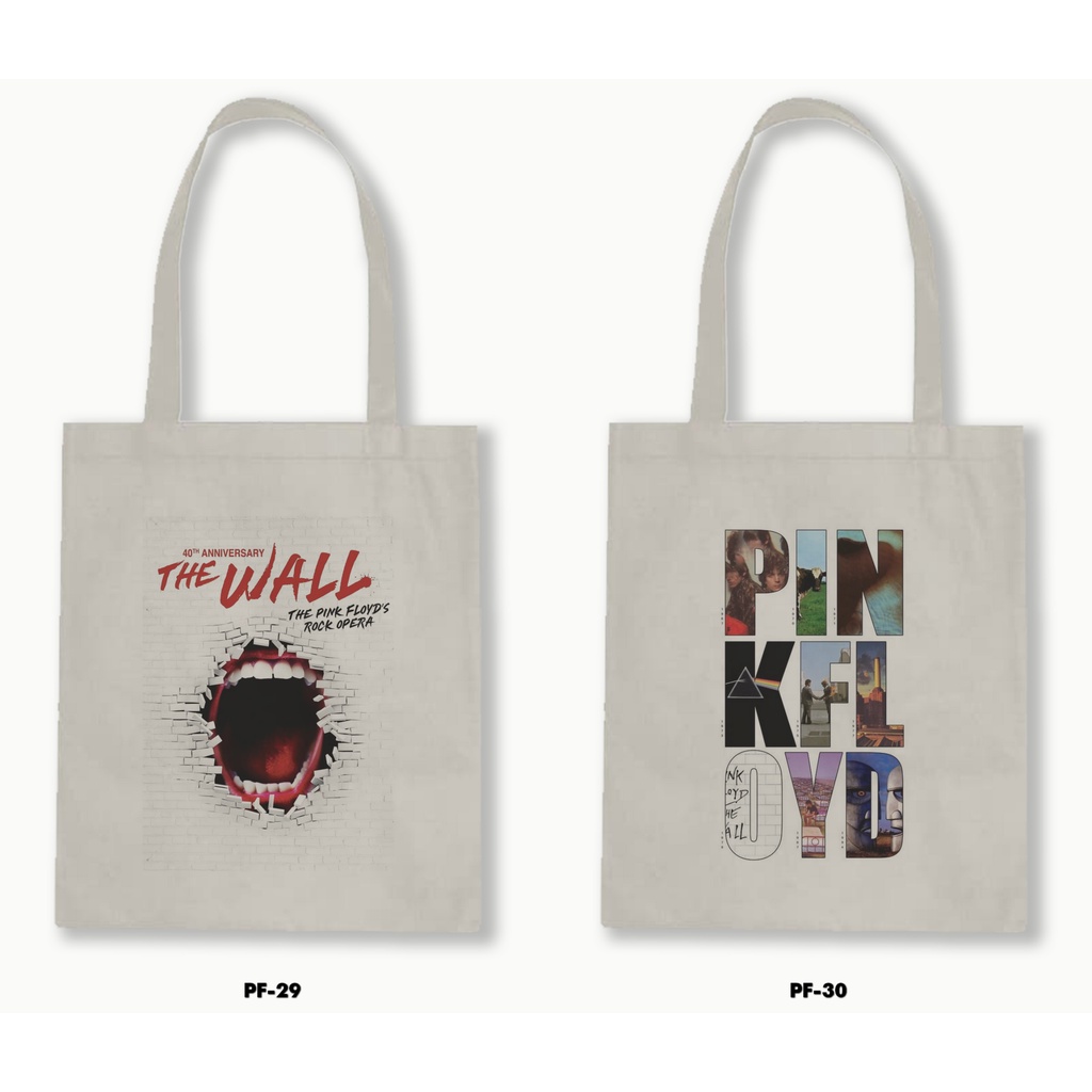 TOTE BAG BLACU - PINK FLOYD .02