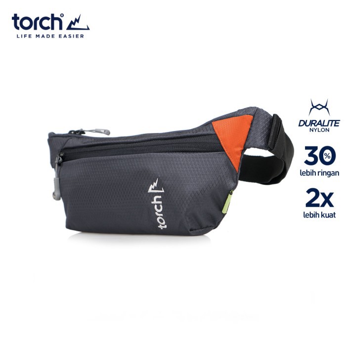 TORCH WAIST BAG TAJIMI ABU Berkualitas