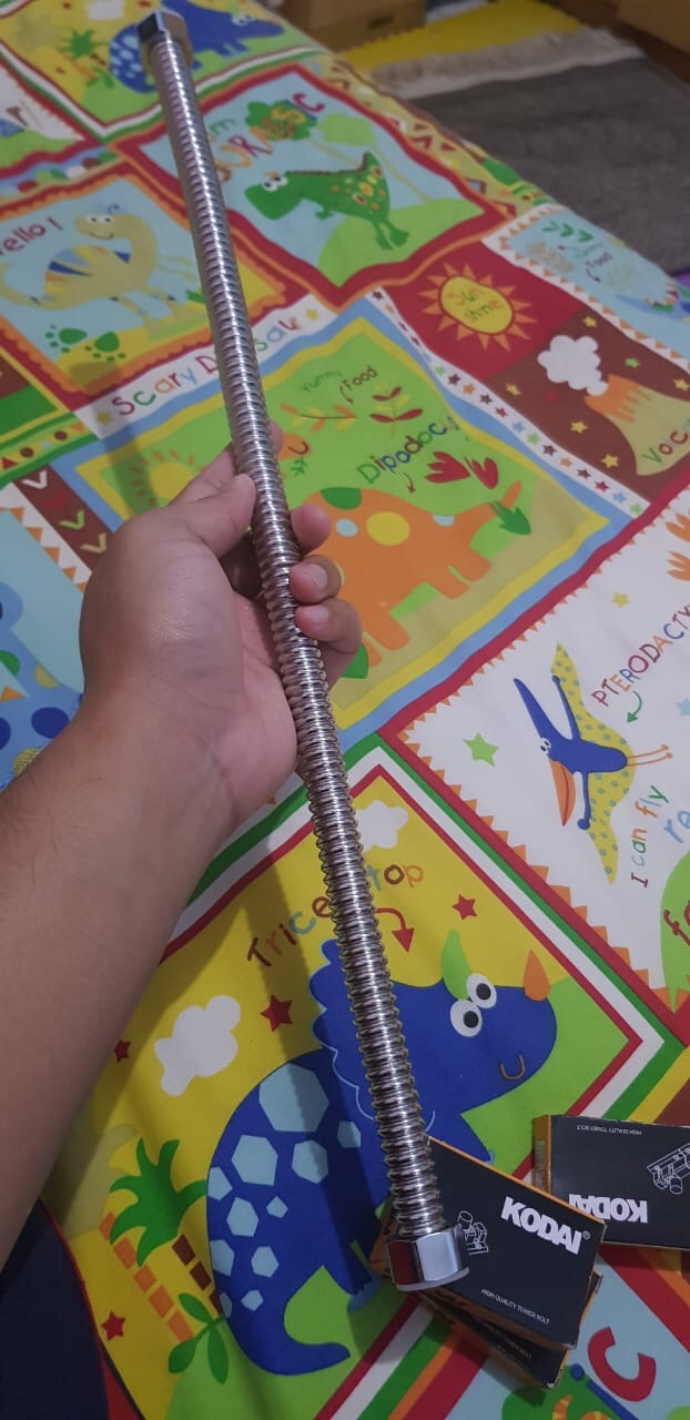 Fleksibel Kaku 50 Cm Stainless Murah Aug- Selang 50cm Sambungan Flexible Hoses Air Panas Dingin