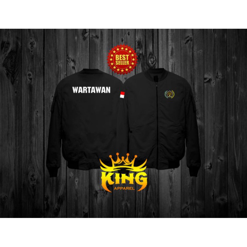 Jaket Bomber Wartawan