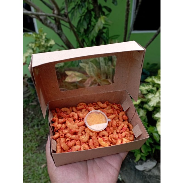 

macaroni Bantat Super Pedas + Saos Keju Lumer